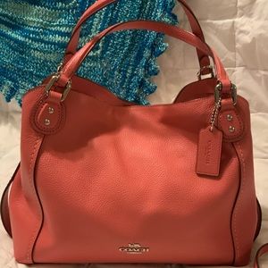 Coach Edie Shoulder Bag EUC